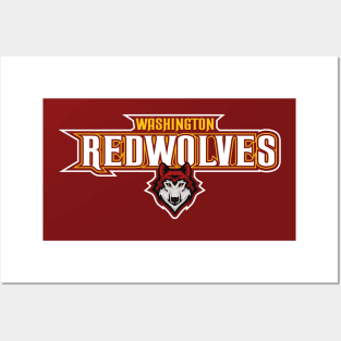 Washington RedWolves Concept Posters and Art